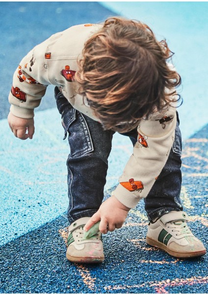 Erkek Bebek Kargo Cepli Kot Pantolon fırsatları