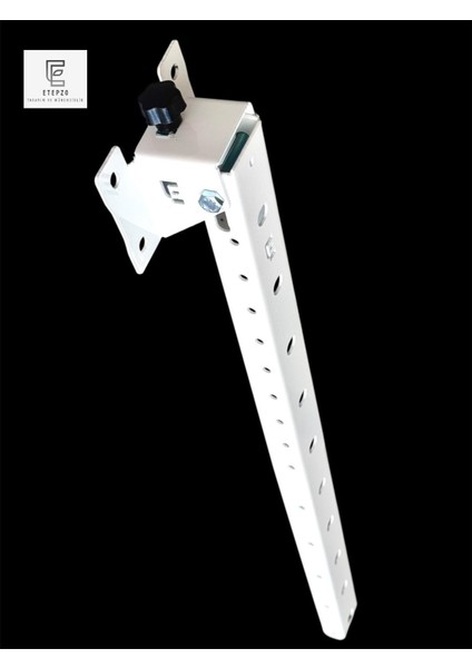 Çamaşır Askısı Katlanır Duvar Tipi Metal (Beyaz)+Hediye Çelik Çamaşır İpi