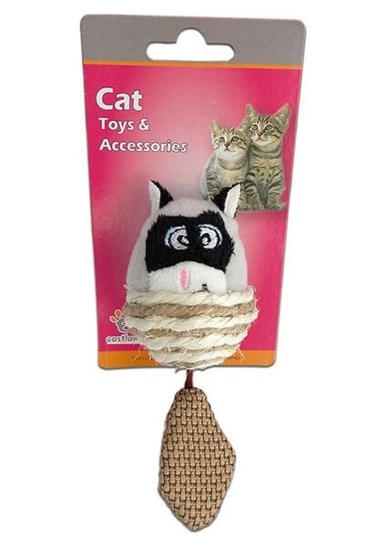 Rakun Kedi Oyuncağı 6x5 cm