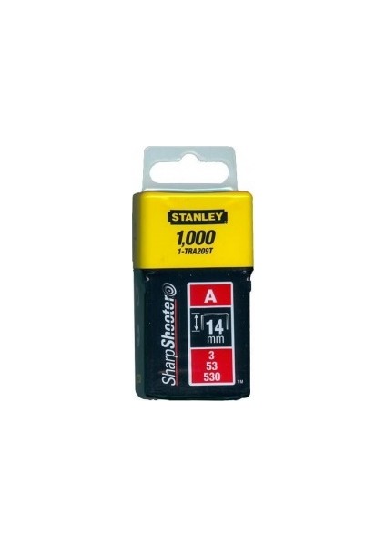 1-TRA209T A Serisi Hafif Hizmet Zımba Teli 14 mm