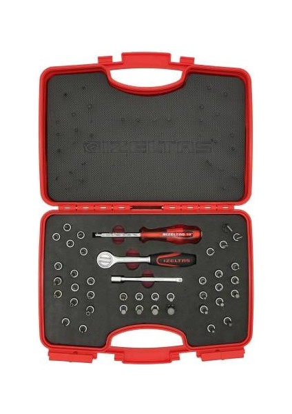 1107001042 1/4" Bits Uçlu Lokma Takımı 42 Parça