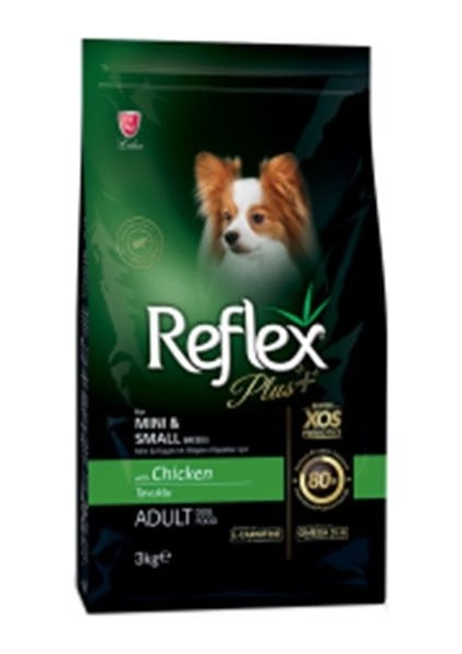 Plus Tavuklu Küçük Irk Yetişkin Köpek Maması 3kg