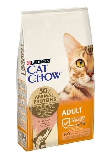 Somon Balıklı Yetişkin Kuru Kedi Maması 15 Kg