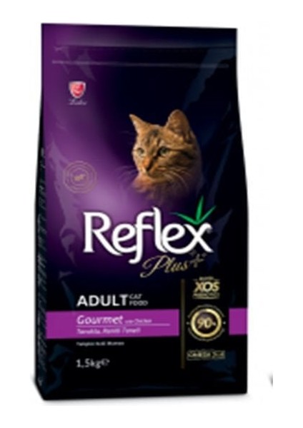 Plus Renkli Taneli Gourmet Kedi Maması 1,5 Kg