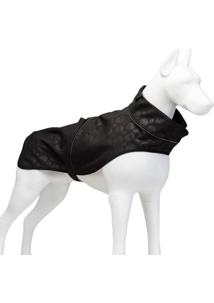 Black Skull Köpek Yağmurluğu Siyah 2 Beden