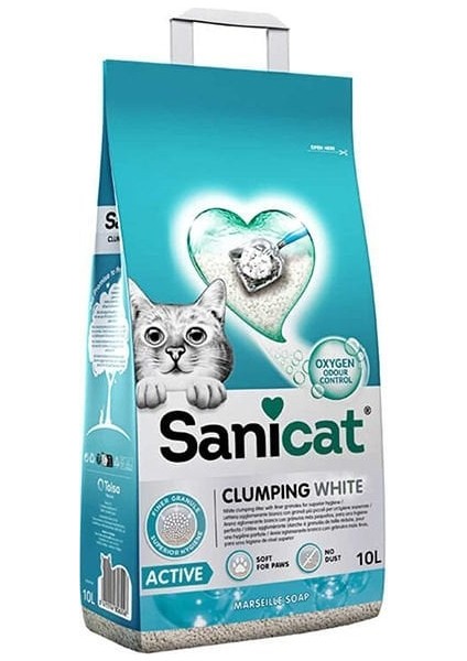 Active Marsilya Sabunlu Topaklaşan Kedi Kumu İnce 10 Lt indirimleri