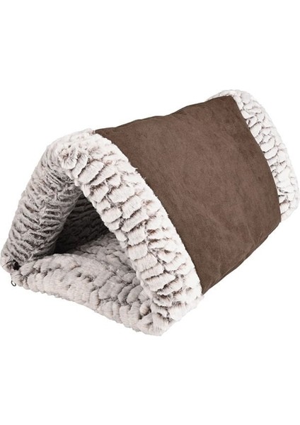 Snoozy Friends Köpek Şekilli Peluş Kedi ve Köpek Yatağı 50 x 45 cm