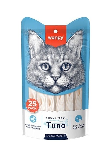Ton Balıklı 25*14 gr Krema Kedi Ödülü RAC-054