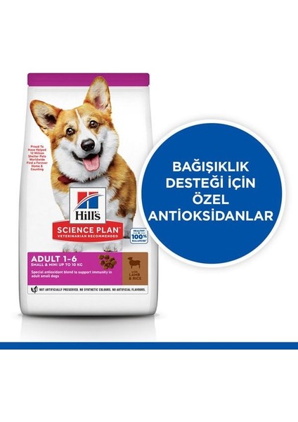 Science Plan Kuzulu Küçük Irk Yetişkin Köpek Maması 6 Kg fiyatları