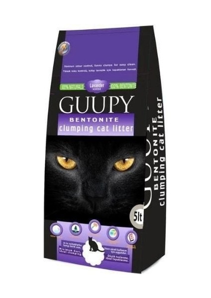 Lavanta Kokulu Bentonit Kedi Kumu 5 Lt