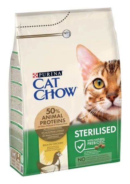Tavuklu Kısırlaştırılmış Kedi Maması 15kg