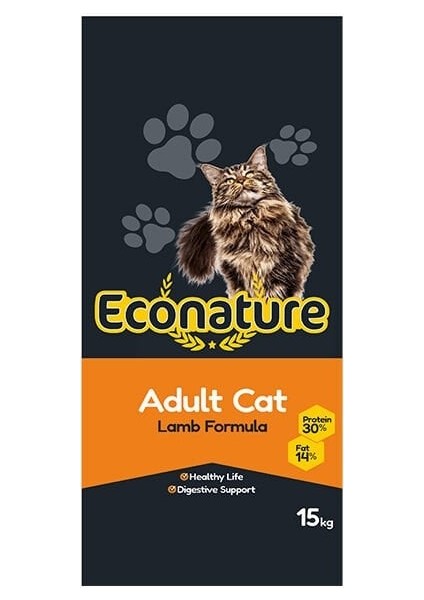 Yetişkin Kuzulu Kuru Kedi Maması 15 Kg