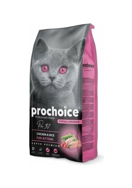 Pro 37 Tavuklu ve Pirinçli Yavru Kedi Maması 2kg