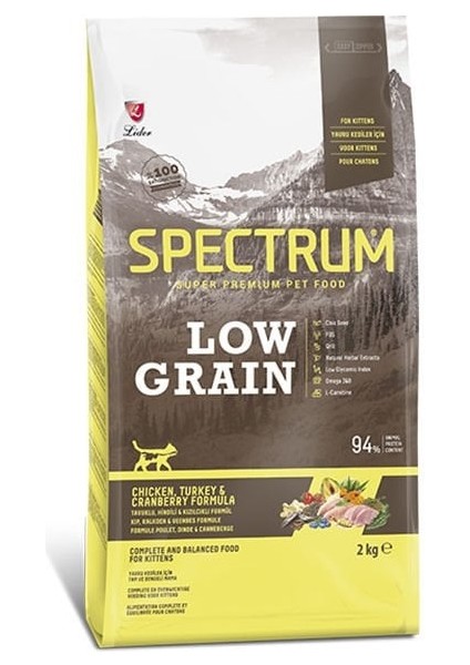 Low Grain Tavuk&hindi Yavru Kedi Maması 2 kg