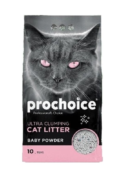 Prochoice Bentonit Kedi Kumu (Pudra Kokulu) 10 Lt Jetsepet