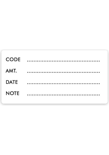 200'LÜ Üretim ve Depo Etiketleme Rulosu modelleri