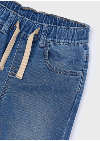 Erkek Çocuk Yumuşak Jogger Kot Pantolon fırsatları