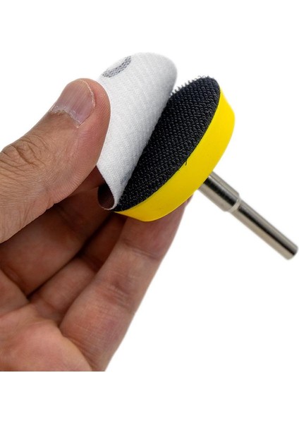 6385 Pimli Mini Cırt Zımpara Taban Seti Gravür ve Matkap Uyumlu 4 Parça