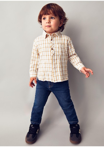 Erkek Bebek Yumuşak Kot Pantolon indirimleri