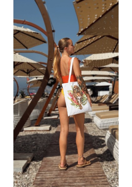 Plaj Seti, Plaj Havlusu ve Plaj Çantası (Pamuklu ve Panama Kumaş fırsatları