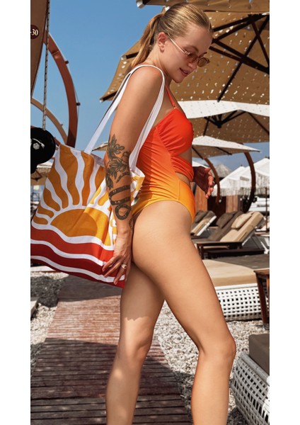 Plaj Seti, Plaj Havlusu ve Plaj Çantası (Pamuklu ve Panama Kumaş modelleri