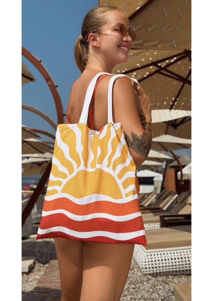 Plaj Seti, Plaj Havlusu ve Plaj Çantası (Pamuklu ve Panama Kumaş indirimleri