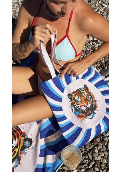 Plaj Seti, Plaj Havlusu ve Plaj Çantası (Pamuklu ve Panama Kumaş fiyatları