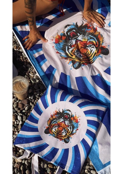 Plaj Seti, Plaj Havlusu ve Plaj Çantası (Pamuklu ve Panama Kumaş modelleri