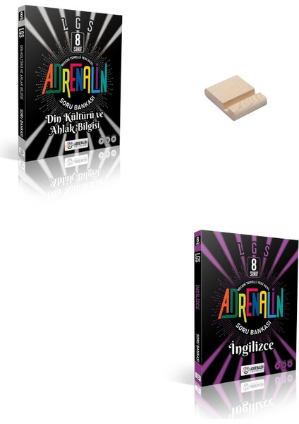 Lgs 8. Sınıf Din Kültürü ve Ingilizce Soru Bankası + Telefon Tutucu