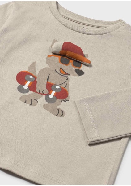 Erkek Bebek Baskılı Sweatshirt modelleri