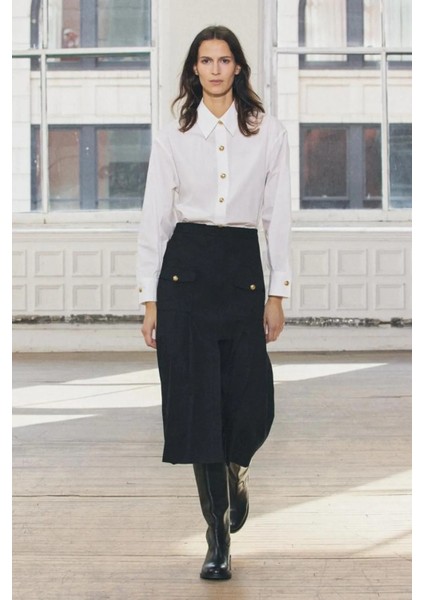 Allbucks Zara, Zw Collection Gömlek Etek Kontrast Tasarımlı Elbise ABZRA1047 indirimleri