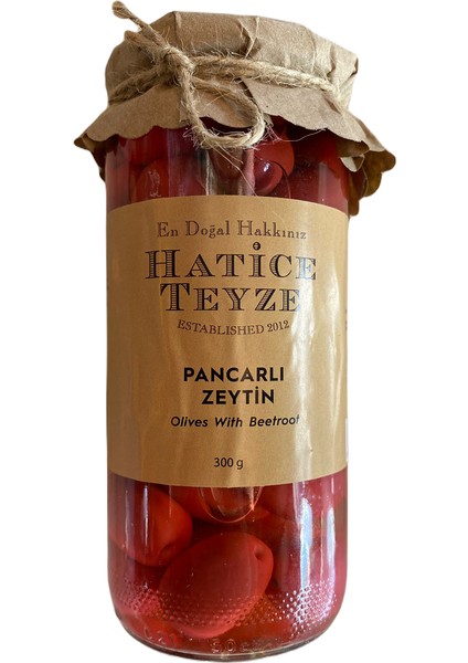 Pancarlı Zeytin 300 gr.