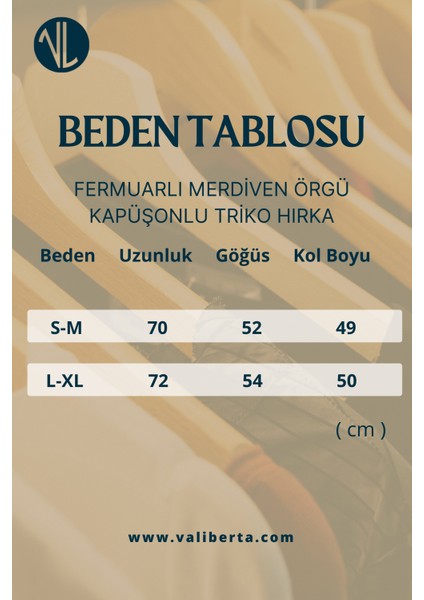 Fermuarlı Merdiven Örgü Kapüşonlu Triko Hırka/Ceket indirimleri