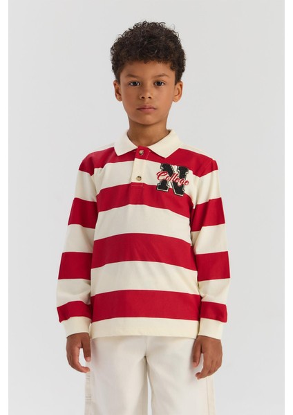Bg Store Erkek Çocuk Çizgili Sweatshirt fiyatları