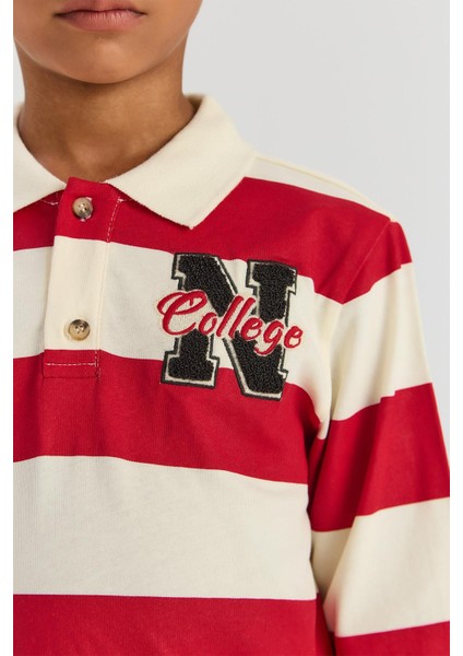 Bg Store Erkek Çocuk Çizgili Sweatshirt modelleri