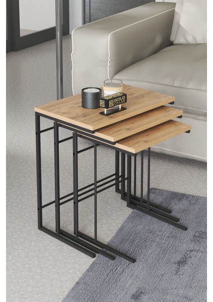 Zigon Sehpa Solo Atlantik Çam