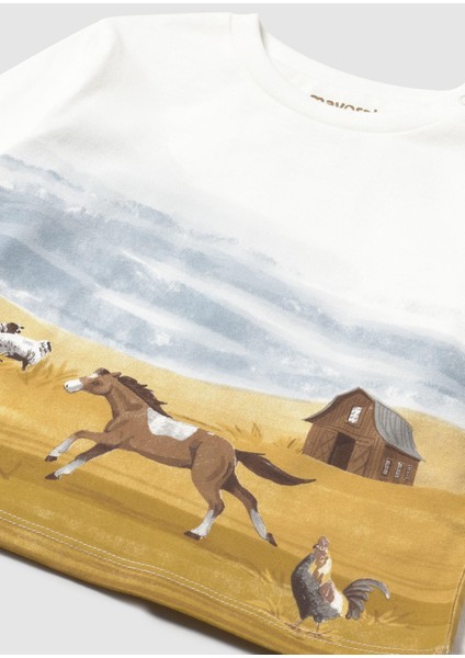 Erkek Bebek Baskılı Sweatshirt modelleri