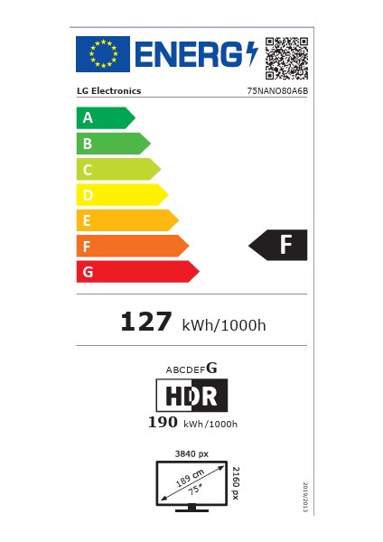75NANO80A6B 75'' 191 Ekran Uydu Alıcılı 4K Ultra HD Smart webOS Nanocell TV