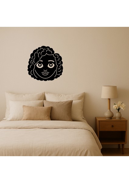 Mdf Şık Kadın Emoji Tablosu - NEONX8658-4744