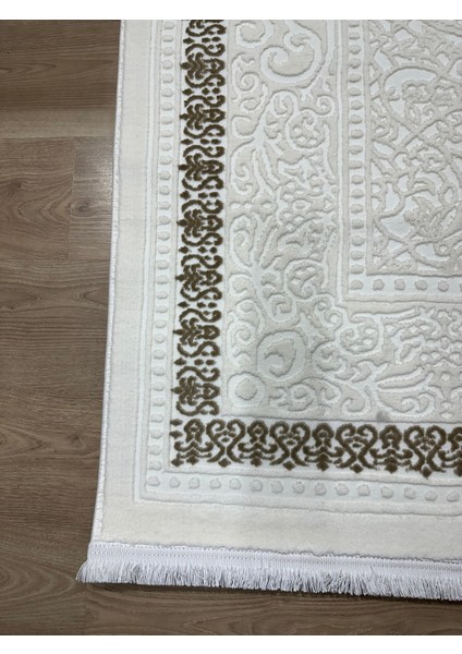 Sarar Moda Halı Zigana Kalitesi Saçaklı Göbek,çerçeve Desenli Salon,oturma,mutfak Modern Dokuma Halısı fırsatları