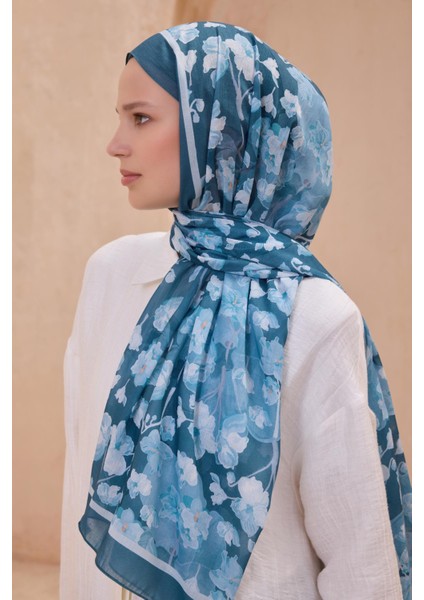 Fresh Tela Şal 4 - 04 Yeşil Karışık Desen 49709