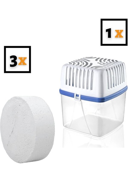 Nem Alıcı Rutubet Giderici Önleyici 1 Adet 450 gr + 3 Yedek