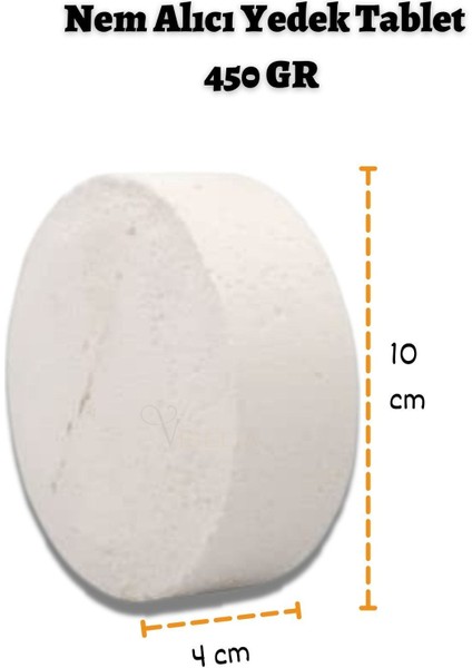 Nem Alıcı Yedek Tablet 24 Adet 450 gr Rutubet Giderici Önleyici Küf Engelleyici