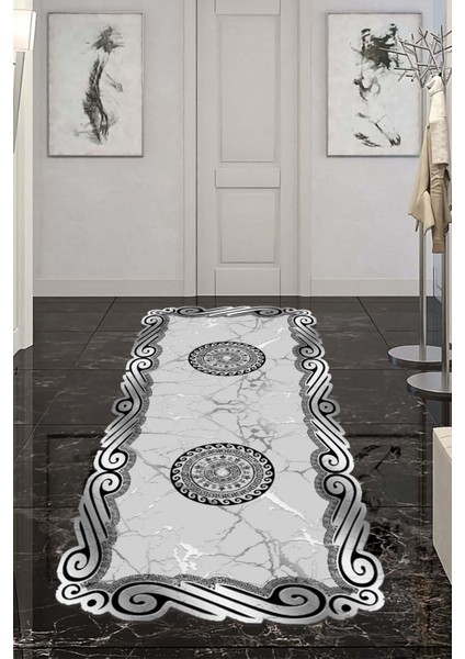 Mutfak Halısı – Kaymaz Dot Tabanlı, Yumuşak Dokulu, Yıkanabilir, Modern Tasarım (Maralcan)