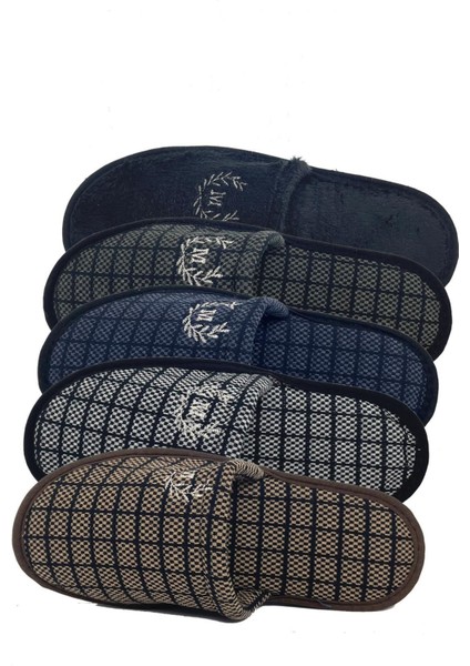 5'li Paket Erkek Kadın Terlik Misafir Terliği Ev Terliği Çeyiz Bohça Paketi fiyatları