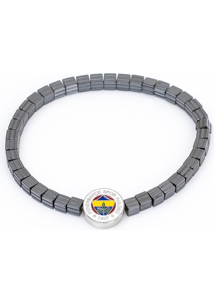 Fb Kare Hematit (4mm) Doğaltaş Bileklik modelleri