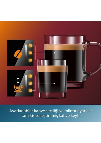 2200 Serisi Tam otomatik Süt Köpürtücülü Otomatik Kahve ve Espresso Makinesi EP2220+ 1kg Tchibo Kahve fiyatları