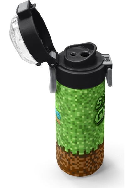 Kids High Craft Desenli Pipetli ve Direkt Içim Çelik Termos 500 ml 31992 fırsatları