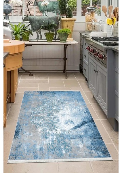 Mutfak Halısı – Kaymaz Dot Tabanlı, Yumuşak Dokulu, Yıkanabilir, Modern Tasarım (0240)