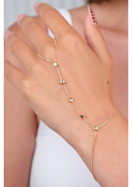 14 Ayar Altın Yıldızlı Şahmeran 731